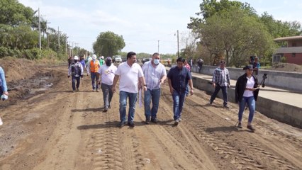 Avanza primera etapa de drenaje pluvial en la urbanización Villa Santiago