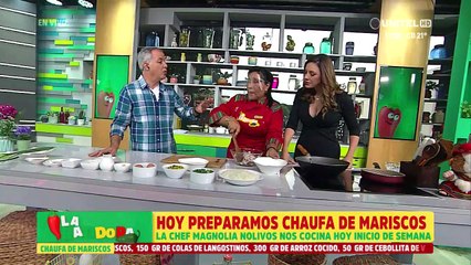 Receta: Cocinamos una deliciosa Chaufa de Mariscos