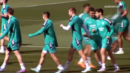 Le petit pont de Casemiro sur Camavinga a plu à Benzema : le Real à l’entraînement avant Chelsea