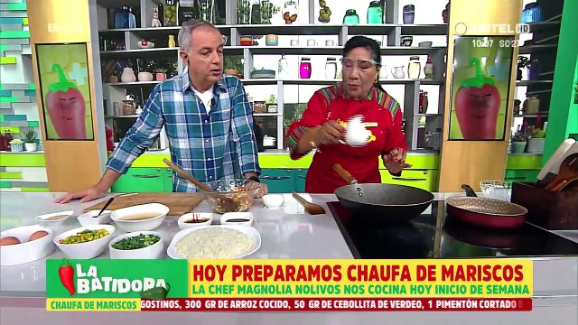 Receta: Cocinamos una deliciosa Chaufa de Mariscos, parte 2