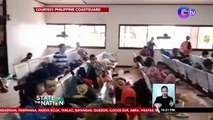 PCG: Higit 5,000 pasahero, tsuper at cargo helper, stranded sa iba't ibang pantalan sa Visayas at Mindanao | SONA