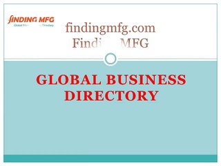 Global Business Directory