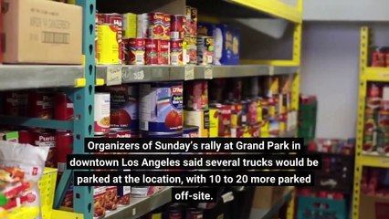 Trucker convoy holding Downtown LA rally Sunday