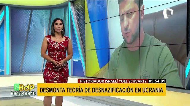 Conflicto ruso-ucraniano: Historiador desmiente teoría de desnazificación en Ucrania