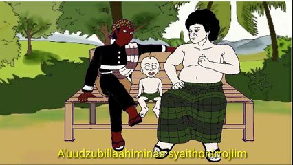 Kartun Lucu - Animasi Wayang _sarjana vs maung_