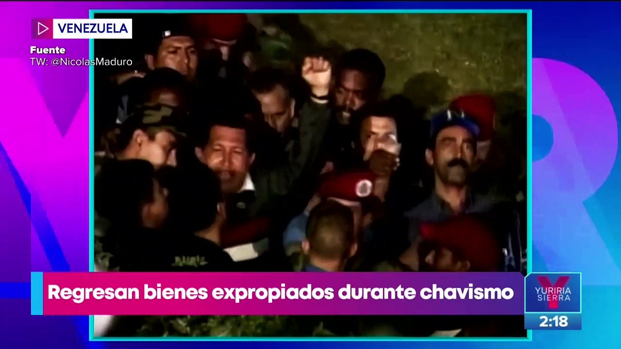 Regresan bienes expropiados durante el chavismo