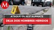Ataque armado en restaurante deja dos personas heridas, Colima