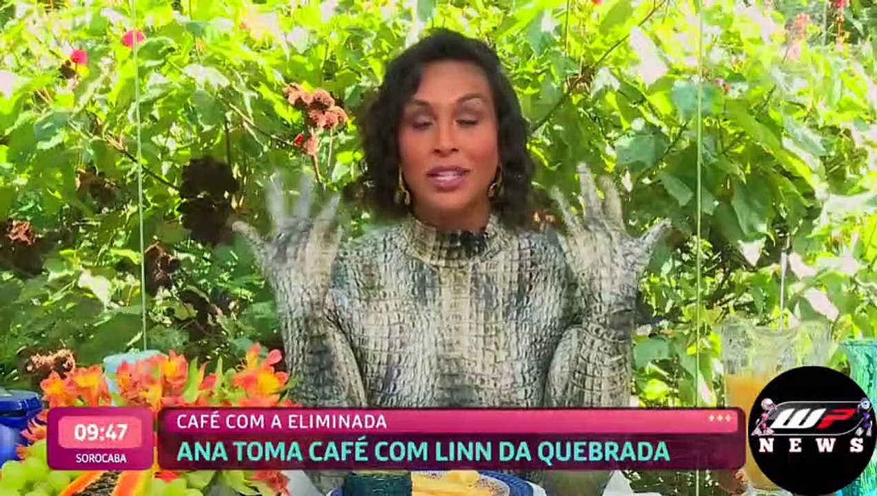 Lina no Mais Você com a Ana Maria Braga