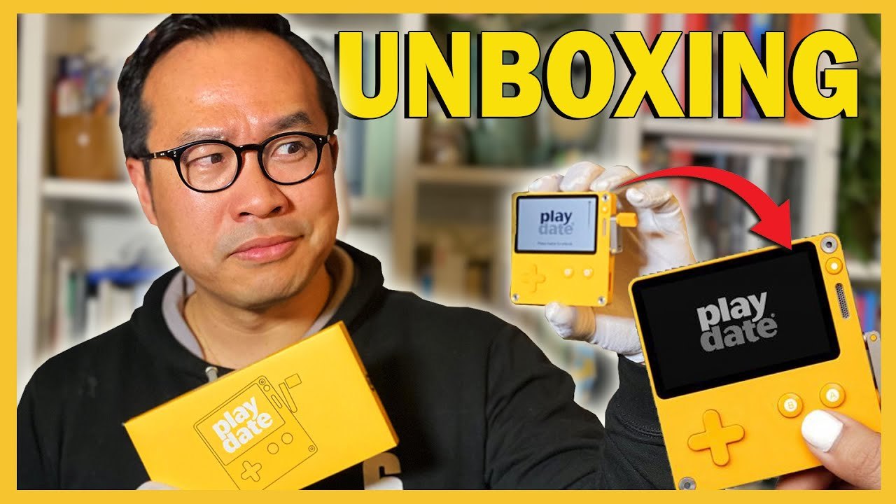 PLAYDATE : J'ai reçu la Console à Manivelle