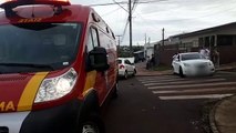Colisão deixa Cruze e Gol danificados na Avenida das Pombas