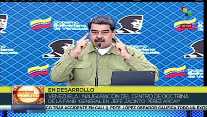 Presidente de Venezuela reafirma carácter preventivo de Golpe de estado de abril de 2022