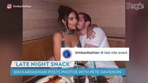 Kim Kardashian Shares PDA Photos of Her and Pete Davidson from Date Night: 'Late Nite Snack'