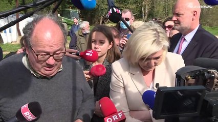 Marine Le Pen und Emmanuel Macron kämpfen um Wählergunst