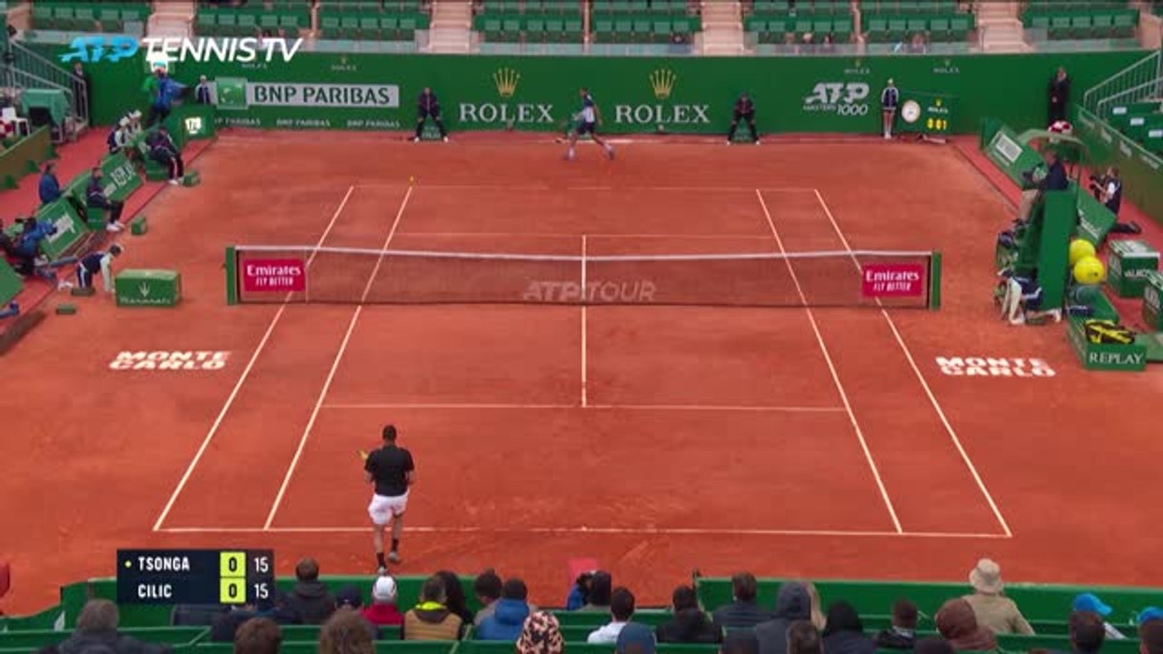 Highlights: Cilic lässt Tsonga keine Chance