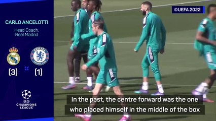 Benzema represents the 'modern centre forward', says Ancelotti