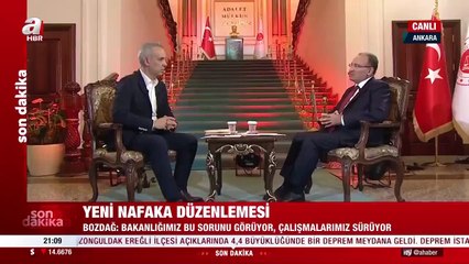 Bakan Bozdağ'dan süresiz nafaka açıklaması! 'Zamana ihtiyaç var'