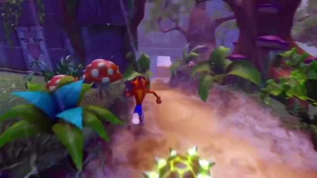 Turtle Woods Blue Gem Run - Crash Bandicoot N. Sane Trilogy (Nintendo Switch)