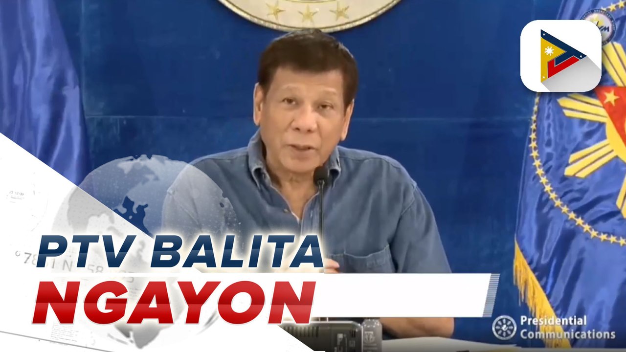 Pangulong Duterte, nagbabala sa muling pagtaas ng kaso ng COVID-19
