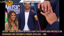 Jessie James Decker Reveals She Tattooed Her Initials on Husband Eric Decker's Finger (Exclusi - 1br