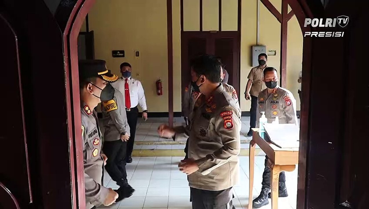 Budayakan Tactical Floor Game, Kapolda Banten - Optimis Pengamanan Aksi Unras Aman, Tertib dan Lancar