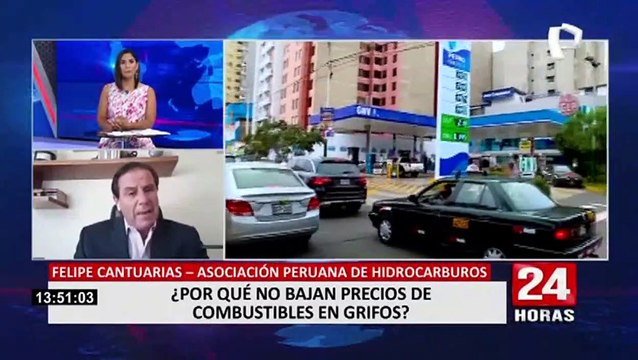 Felipe Cantuarias explica la situación de los precios de los combustibles en el país