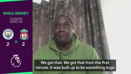 Liverpool 'rode their luck' but deserved City draw - Heskey