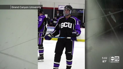 Hockey community honors firefighter killed in ambulance crash