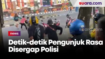 Download Video: Detik-detik Pengunjuk Rasa di Makassar Disergap Polisi Berpakaian Preman Terekam Kamera