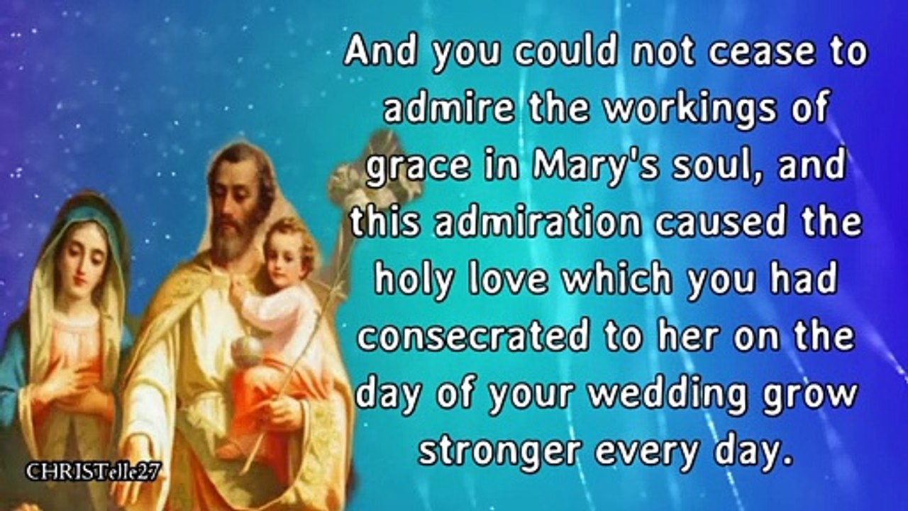 ST. JOSEPH NOVENA : Day 6