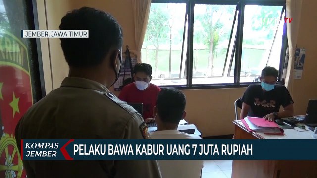 Pencuri Berpakaian Ala Pocong Terekam CCTV, Curi Uang Tetangga