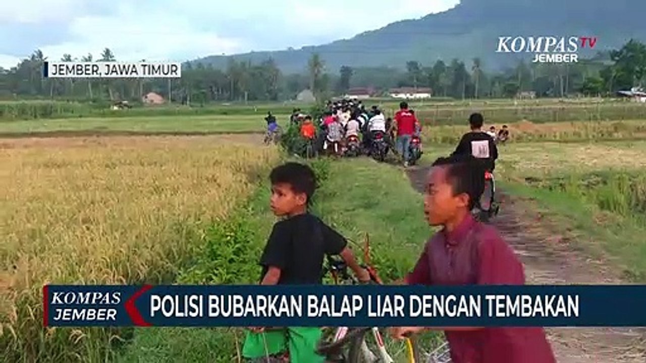 Pelaku Balap Liar Kabur, Polisi Keluarkan Tembakan