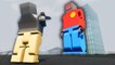 DEFENDING LEGO CITY FROM BOBZILLA! - Brick Rigs Multiplayer Gameplay - Lego Police Roleplay