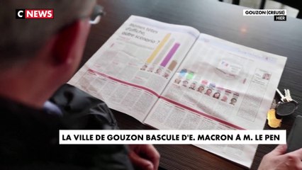 À Gouzon, la ville bascule d'Emmanuel Macron à Marine Le Pen