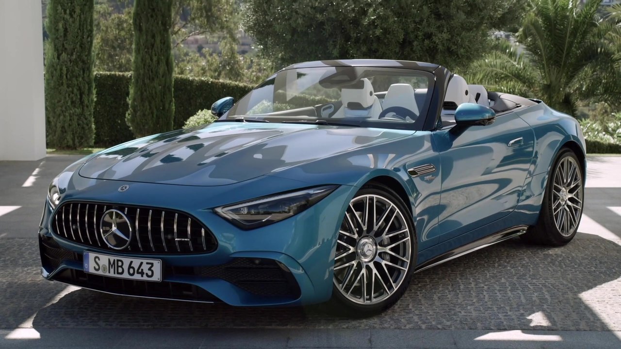 Der neue Mercedes-AMG SL 43 - Roadster-Architektur mit Verbundaluminium-Struktur für AMG-typische Driving Performance