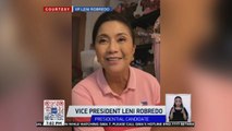 VP Robredo, hinimok ang mga taga-suportang itama ang fake news laban sa kanilang kampo | 24 Oras