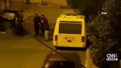 Kucağında çocukla şiddete uğradı!