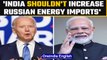 Joe Biden virtually meets PM Modi, says India shouldn’t raise Russian energy imports | Oneindia News