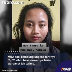 MUA Asal Kampung Ungkap Tarifnya Rp 25 Ribu, Hasil Riasannya Bikin Warganet Tak Terima