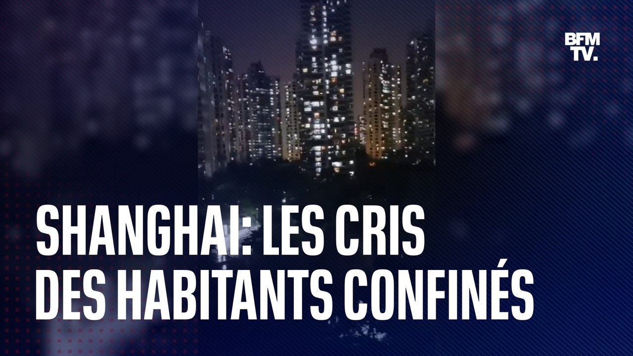 Encore confinés, les habitants de Shanghai crient leur ras-le-bol aux fenêtres