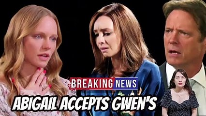 Abigail is shocked by Gwen's suggestion. Family hatred has been eliminated! Days