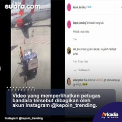 Petugas Bandara Terekam Lindungi Peti Jenazah dari Panas Matahari, Warganet Takjub Patut Diapresiasi