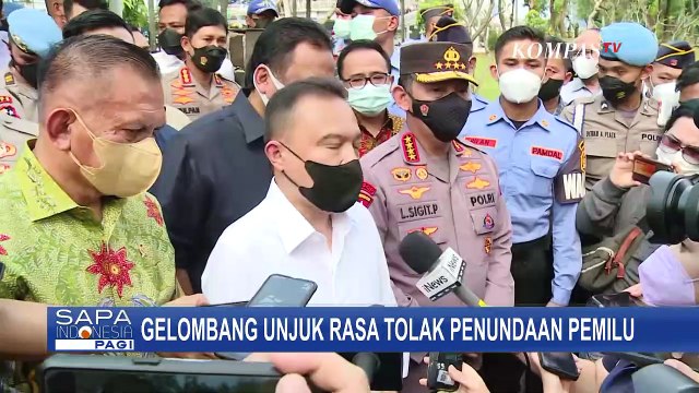 Demo 11 April Dipicu Isu Tunda Pemilu, Masinton Minta Pertanggungjawaban Luhut