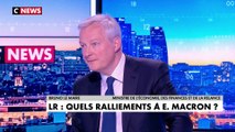 Bruno Le Maire : «Le parti des Républicains n'a fait preuve ni de dignité, ni de clarté dans la défaite»