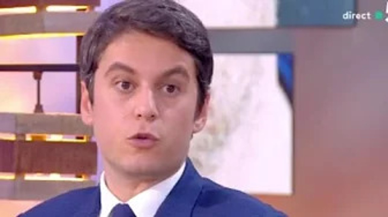 Xavier Beauvois brûle sa carte d'électeur : “Je trouve ça révoltant !” s’indigne Gabriel Attal dans