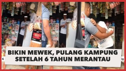 Mengharukan! Keluarga Diam-diam Pulang Kampung Setelah 6 Tahun Merantau, Reaksi Ibunya Bikin Publik Mewek