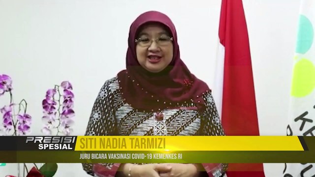 Juru Bicara Vaksinasi Covid-19 Kemenkes RI Ibu Siti Nadia Tarmizi Ucapkan HUT Polri TV
