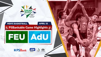 FEU vs. Adamson 2nd round highlights | UAAP Season 84 Men's Basketball