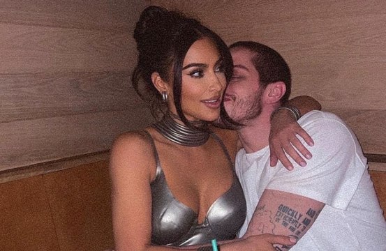 Kim Kardashian shared another insight into her relationship with Pete Davidson