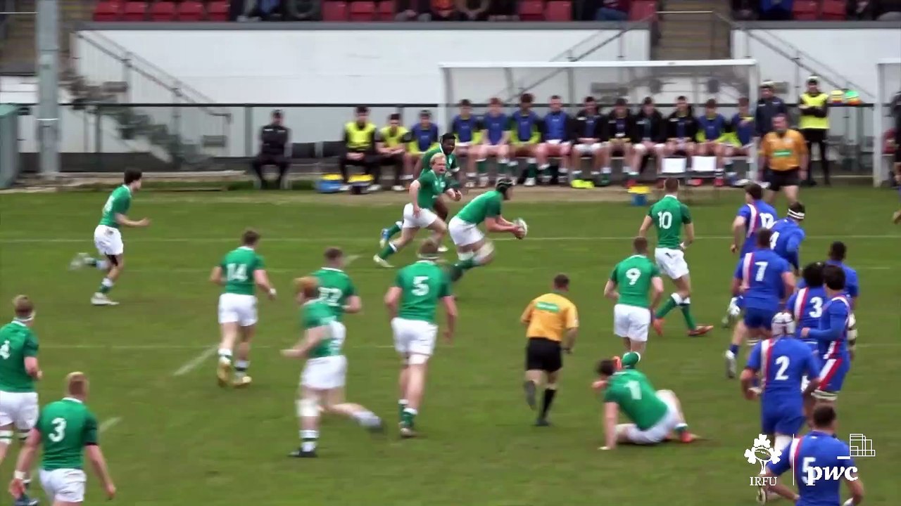 IRE U19s v FRA Tries 2022 - video Dailymotion