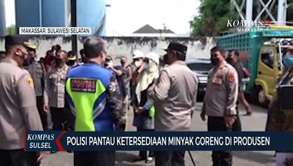 Polisi Pantau Ketersediaan Minyak Goreng Di Produsen
